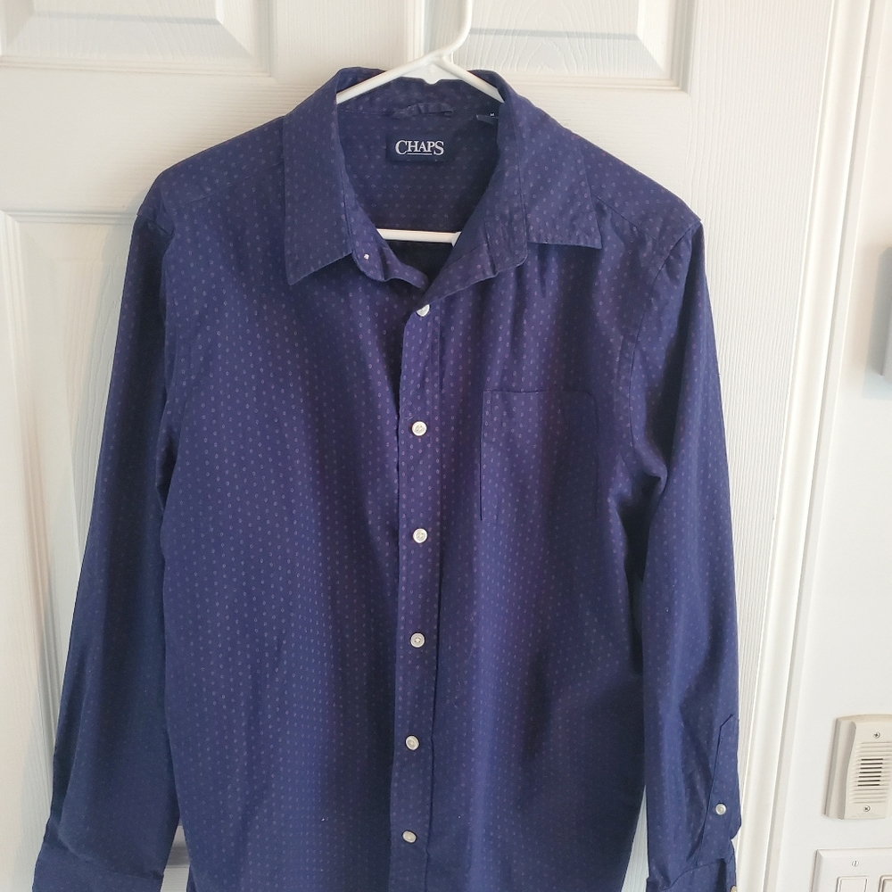 Chaps blue shirt good condition